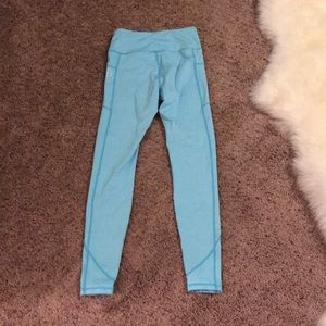 Turquoise leggings never worn